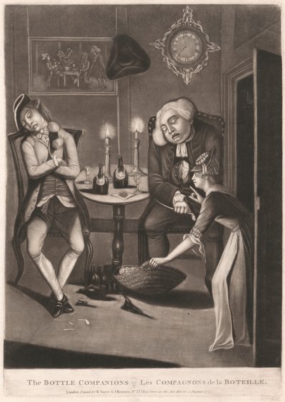 Towarzysze butelek autorstwa Unknown artist