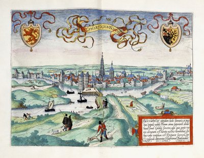 Miasto S-Hertogenbosch, Holandia, 1588 autorstwa Unknown artist