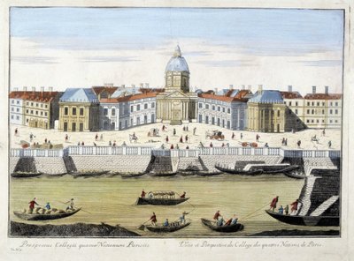 Kolegium Czterech Narodów - grawer autorstwa Unknown artist