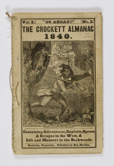 Almanach Crocketta autorstwa Unknown artist