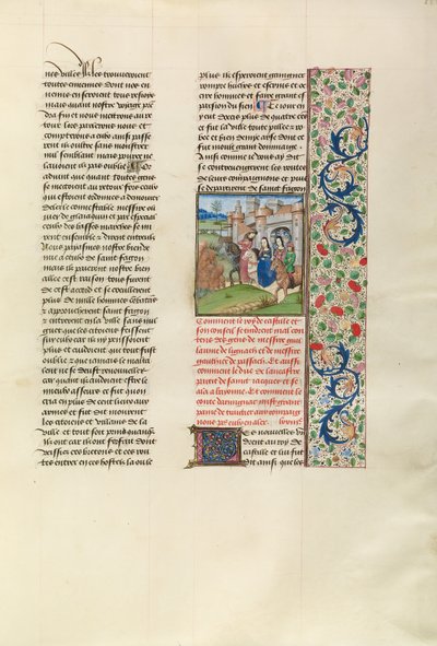Odejście Jana z Gaunt z Santiago de Compostela autorstwa Unknown artist
