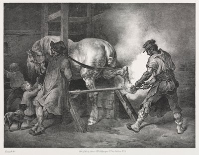 Flamandzki kowal autorstwa Unknown artist