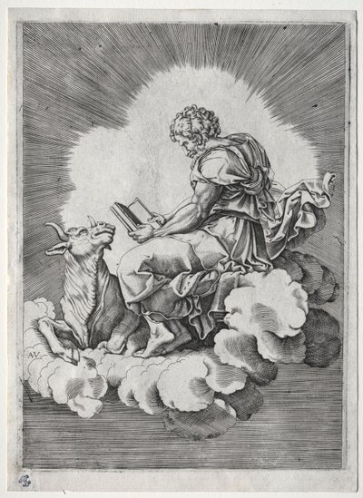 Czterej ewangeliści: św. Łukasz autorstwa Unknown artist
