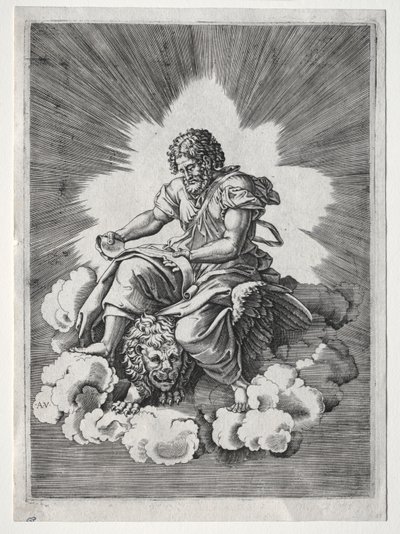 Czterej ewangeliści: św. Marek autorstwa Unknown artist