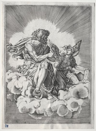 Czterej ewangeliści: św. Mateusz autorstwa Unknown artist
