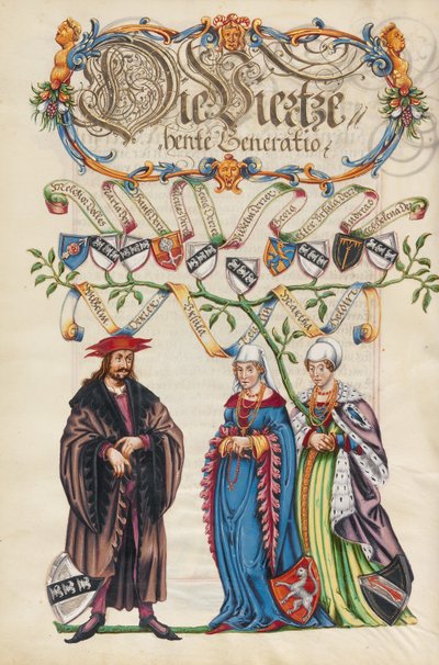 Czternaste pokolenie, Wilhelm Derrer autorstwa Unknown artist