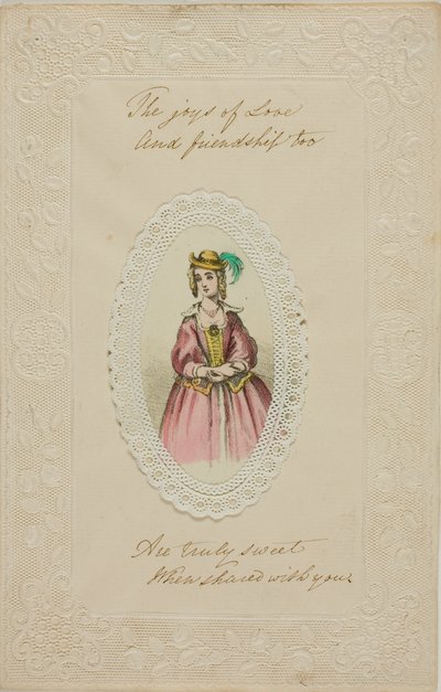 Radość miłości (walentynka) autorstwa Unknown artist