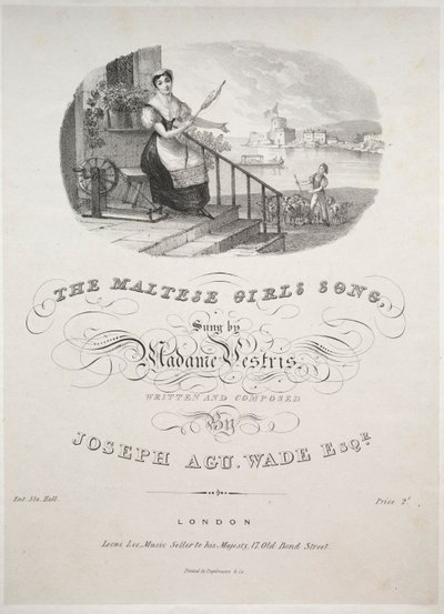 Piosenka maltańskich dziewcząt autorstwa Unknown artist