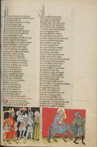 Masakra niewiniątek; Ucieczka do Egiptu autorstwa Unknown artist