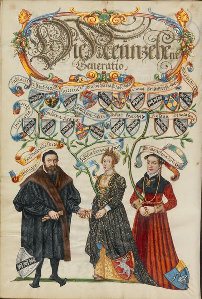 Dziewiętnaste pokolenie, Balthasar Derrer autorstwa Unknown artist