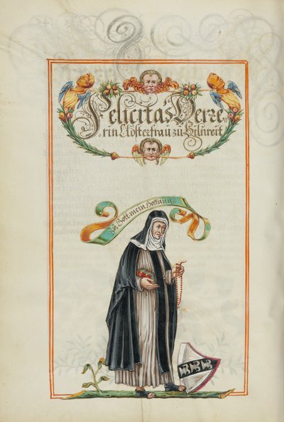 Dziewiąte pokolenie, Felicitas Derrer autorstwa Unknown artist