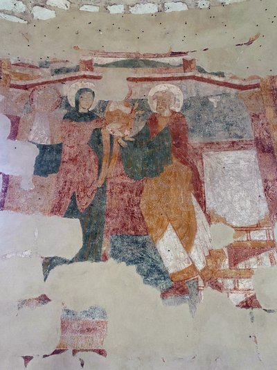 Prezentacja, kaplica Saint-Jean du Liget, Touraine autorstwa Unknown artist