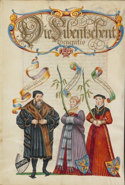 Siedemnaste pokolenie, Lasslau Derrer autorstwa Unknown artist