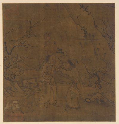 Łzawe rozstanie Su Wu i Li Ling autorstwa Unknown artist