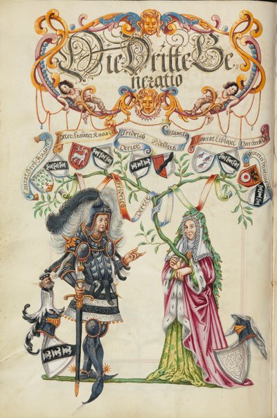 Trzecia generacja, Friedrich Derrer autorstwa Unknown artist