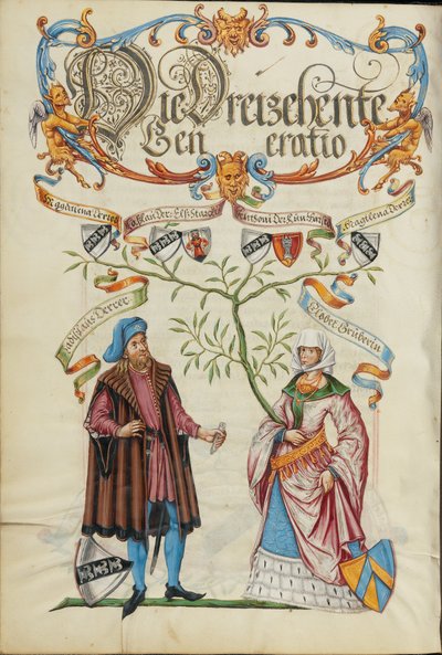 Trzynaste pokolenie, Lasslau Derrer autorstwa Unknown artist