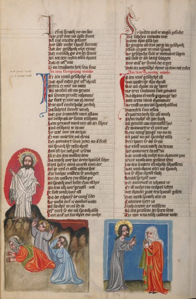 Przemienienie; Jezus przed Syrofenicjanką autorstwa Unknown artist