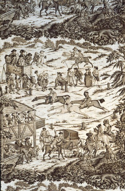 The Turf Inn (tkanina meblowa) autorstwa Unknown artist