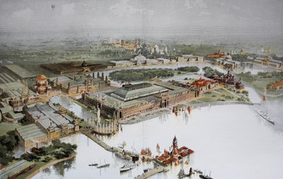 Światowe Targi, Światowe Targi w Chicago i Chicago Columbian Exposition autorstwa Unknown artist