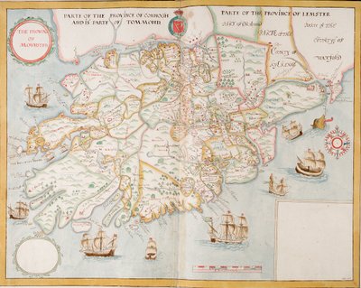 Prowincja Munster, Irlandia, ok. 1595 r. (rękopis) autorstwa Unknown artist