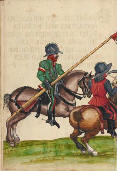 Trzej jeźdźcy w zbrojach z czasów cesarza Zygmunta autorstwa Unknown artist