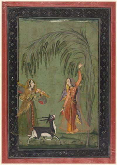 Todi Ragini, z serii Ragamala autorstwa Unknown artist