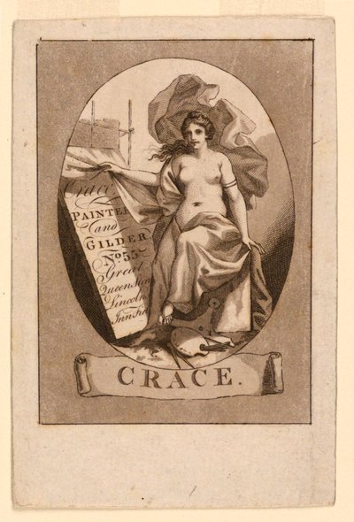 Karta handlowa, Crace i Syn autorstwa Unknown artist
