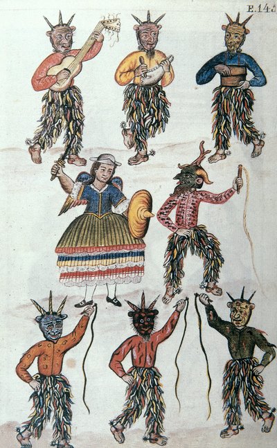 Książka „Trujillo del Peru” lub „Codex Martinez Companion”, autorstwa Baltazara Martineza Companion i Bujandy, biskupa Trujillo (1782-1785) autorstwa Unknown artist