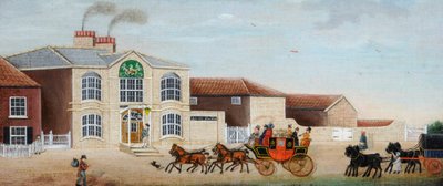 Powóz etapowy "Trafalgar", ok. 1860 r. (olej na płótnie) autorstwa Unknown artist