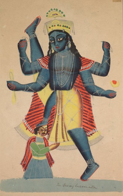 Trivikramapada (Trzy Kroki Wisznu) autorstwa Unknown artist