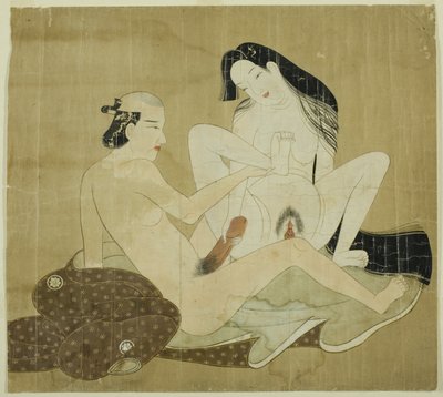 Dwóch kochanków autorstwa Unknown artist