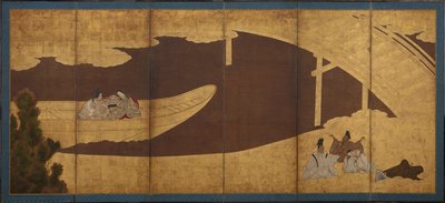 Ukifune, z Opowieści Genji autorstwa Unknown artist