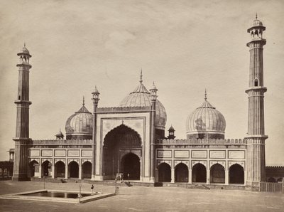 Bez tytułu (Jama Masjid, Delhi) autorstwa Unknown artist