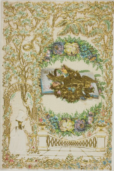 Bez tytułu Valentine (Kobieta w ogrodzie) autorstwa Unknown artist
