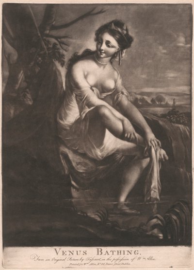 Kąpiel Wenus autorstwa Unknown artist