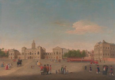 Widok Gwardii Konnej i Whitehall autorstwa Unknown artist