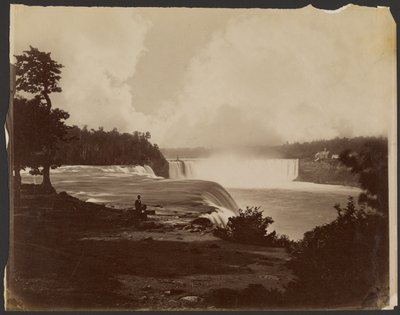 [Widok wodospadu Niagara] autorstwa Unknown artist