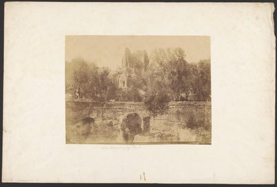 [Villa Adriana w pobliżu Tivoli]. autorstwa Unknown artist