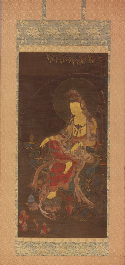 Awalokiteśwara Wodno-Księżycowa (bosal Suwol Gwaneum) autorstwa Unknown artist