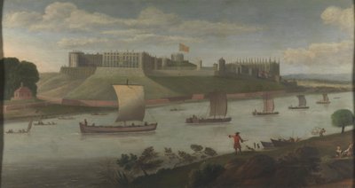 Zamek Windsor z Buckinghamshire Bank autorstwa Unknown artist