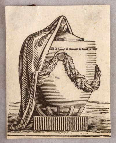 Grawerowanie drewna. Winieta. autorstwa Unknown artist