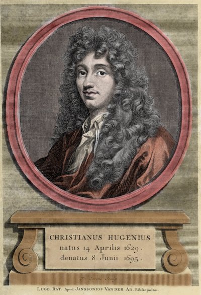 portret Christiaana Huygensa, holenderskiego fizyka i matematyka (1629-1695). autorstwa Unknown artist