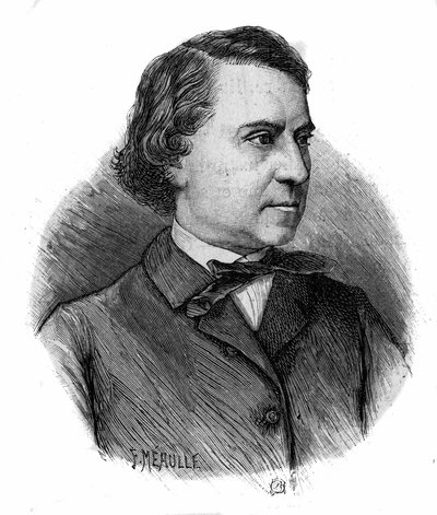 portret Louisa Blanca, francuskiego polityka i historyka (1811-1882). autorstwa Unknown artist
