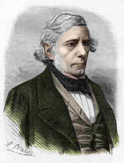 portret Wiktora Kuzyna. filozof francuski (1792-1867). autorstwa Unknown artist