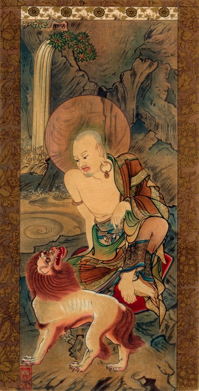 Arhat, Japończycy, późny okres Kamakura, XIV wiek 1886. autorstwa Unknown follower of Ryozen