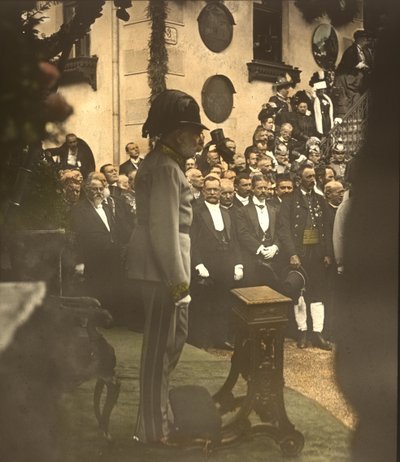 Obchody 100. rocznicy tyrolskiej wojny wyzwoleńczej autorstwa Unknown photographer