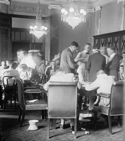 Loteria poborowa z pierwszej wojny światowej. autorstwa Unknown photographer