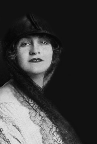 Alma Mahler (1879-1964) austriacka kompozytorka i autorka, ok. 1920 r. (zdjęcie czarno-białe) autorstwa Unknown photographer