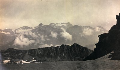 Krajobraz alpejski autorstwa Unknown photographer