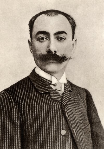 Andre (Charles Prosper) Messager (1853-1919) francuski kompozytor i dyrygent autorstwa Unknown photographer